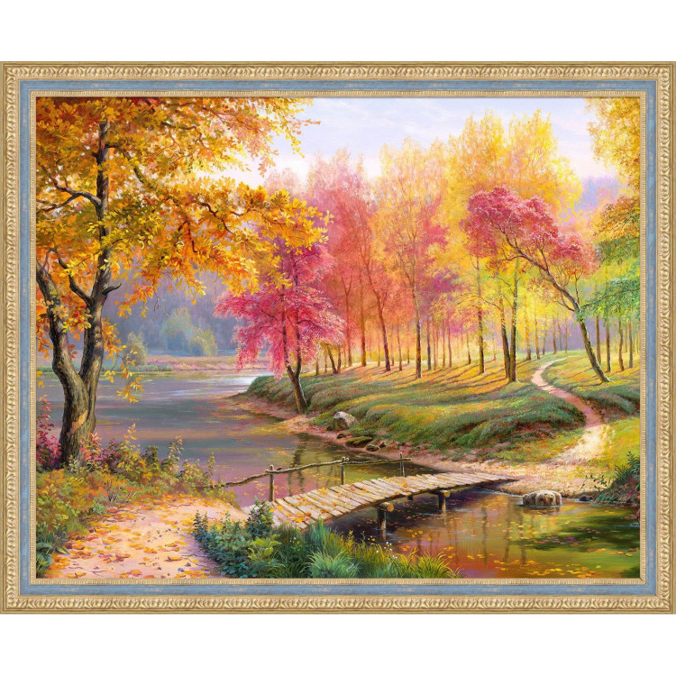 Autumn in the Old Park 50x40 cm AZ-1822