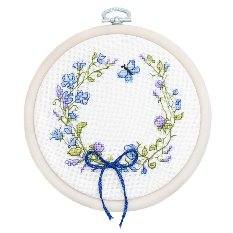 Cross Stitch Kit with Hoop Included Spring Rebirth 11x10cm SBC108