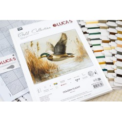 Petit Point Kit Golden Flight 21x16cm SG730