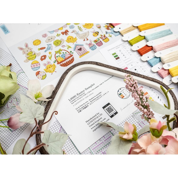Easter Sampler 40x19cm SLETIL9980