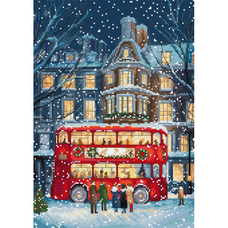 London Christmas 19x27cm SLETIL9982