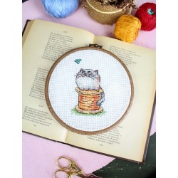 Cross stitch kit "Under close scrutiny" SM-1260