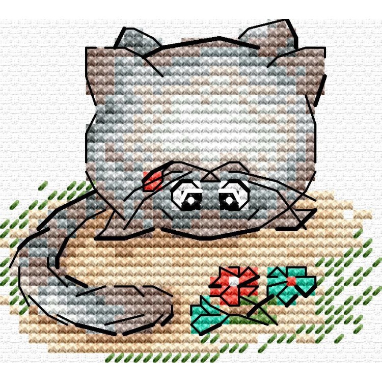 Cross stitch kit "Pet" SM-1262