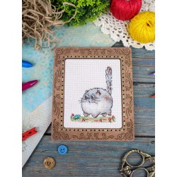 Cross stitch kit "Beware of danger!" SM-1263