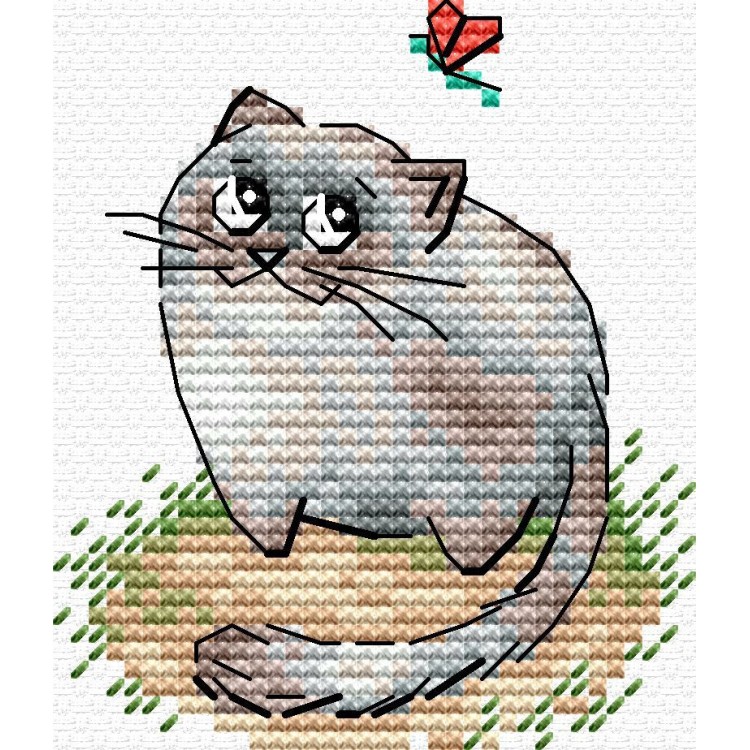 Cross stitch kit "Clever trickster" SM-1265