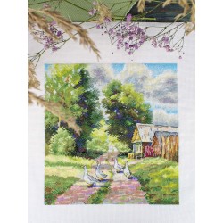 Cross stitch kit "On a country road" SNV-1001