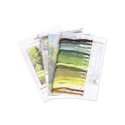 Cross stitch kit "On a country road" SNV-1001