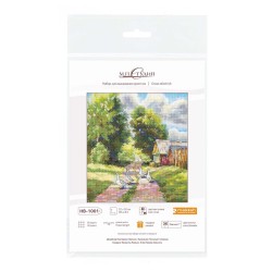 Cross stitch kit "On a country road" SNV-1001