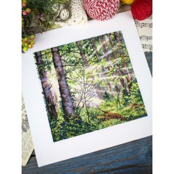 Cross stitch kit "Sunny Forest" SNV-1004