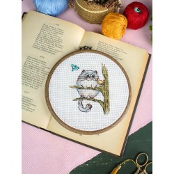 Cross stitch kit "Fluffy Naturalist" SM-1264