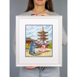 Cross stitch kit "Graceful dance" SNV-1013