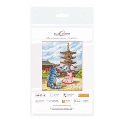Cross stitch kit "Graceful dance" SNV-1013