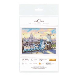 Cross stitch kit "On the river bank" SNV-1014