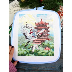 Cross stitch kit "Air travel" SNV-1016