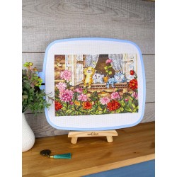 Cross stitch kit "Carefree childhood" SNV-1017