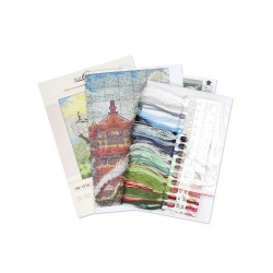 Cross stitch kit "Air travel" SNV-1016