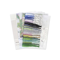 Cross stitch kit "Blueberry" SNV-929