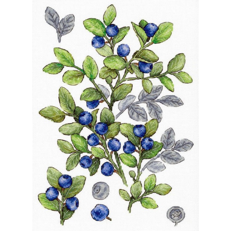Cross stitch kit "Bilberry" SNV-931