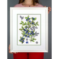 Cross stitch kit "Bilberry" SNV-931
