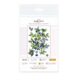 Cross stitch kit "Bilberry" SNV-931