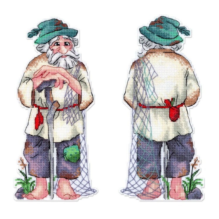 Cross stitch kit "The old fisherman" SR-1331
