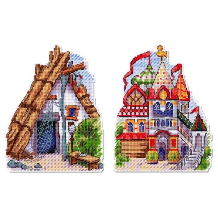 Cross stitch kit "Fairytale hut" SR-1333