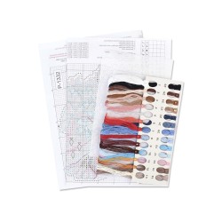 Cross stitch kit "Left with nothing" SR-1332
