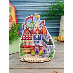 Cross stitch kit "Fairytale hut" SR-1333