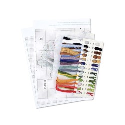 Cross stitch kit "Fairytale hut" SR-1333