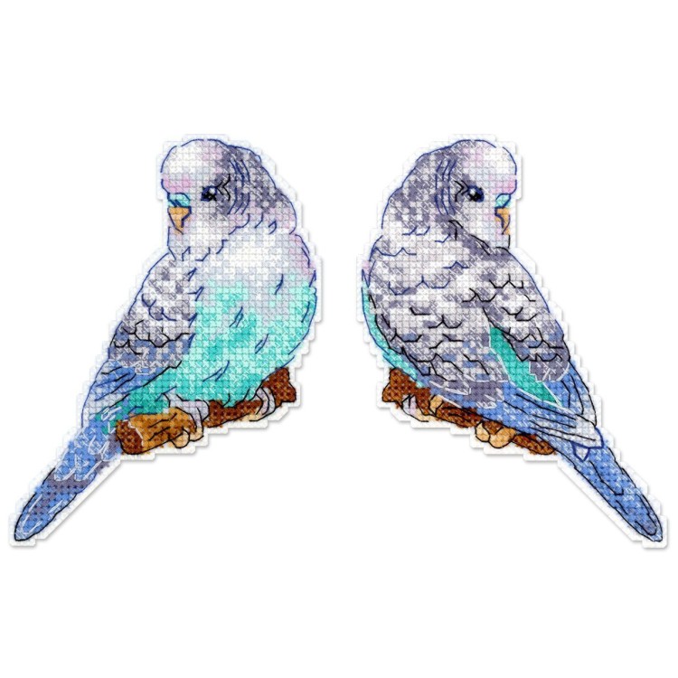 Cross stitch kit "Budgie" SR-1335