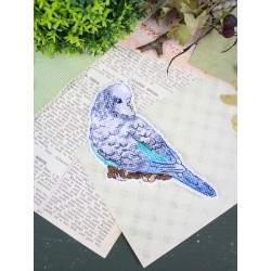 Cross stitch kit "Budgie" SR-1335