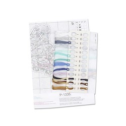 Cross stitch kit "Budgie" SR-1335