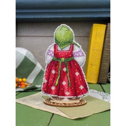 Cross stitch kit "Grandma with Easter cake" SR-1354
