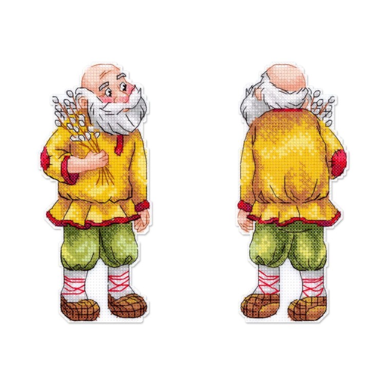 Cross stitch kit "Grandfather with a willow" SR-1355