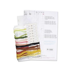 Cross stitch kit "Grandfather with a willow" SR-1355