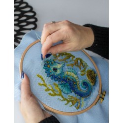 Baby Sea Horse 15x15 SRA1038
