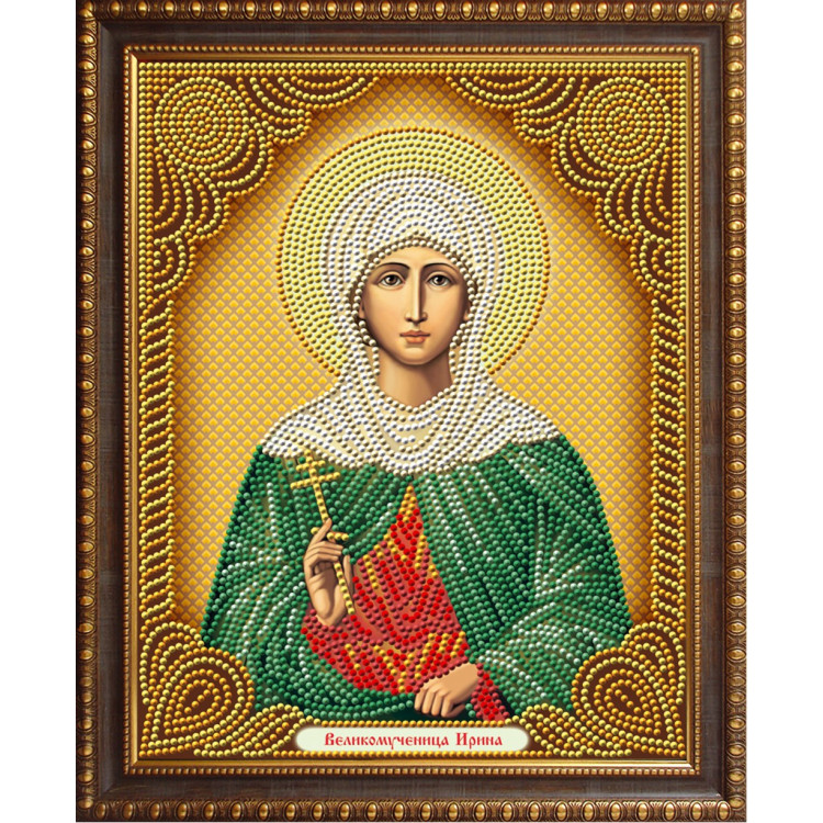 Diamond Painting Kit Icon St. Martyr Irina 22x28 cm AZ-5046