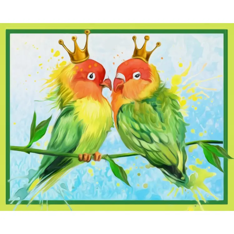 Diamond Painting Kit Inseparables AZ-1471