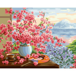 Sakura Bouquet 40x50 cm B072