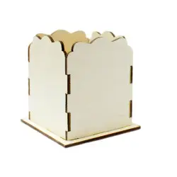 Plywood blank size: 10,5х10х9 cm  AM777502F