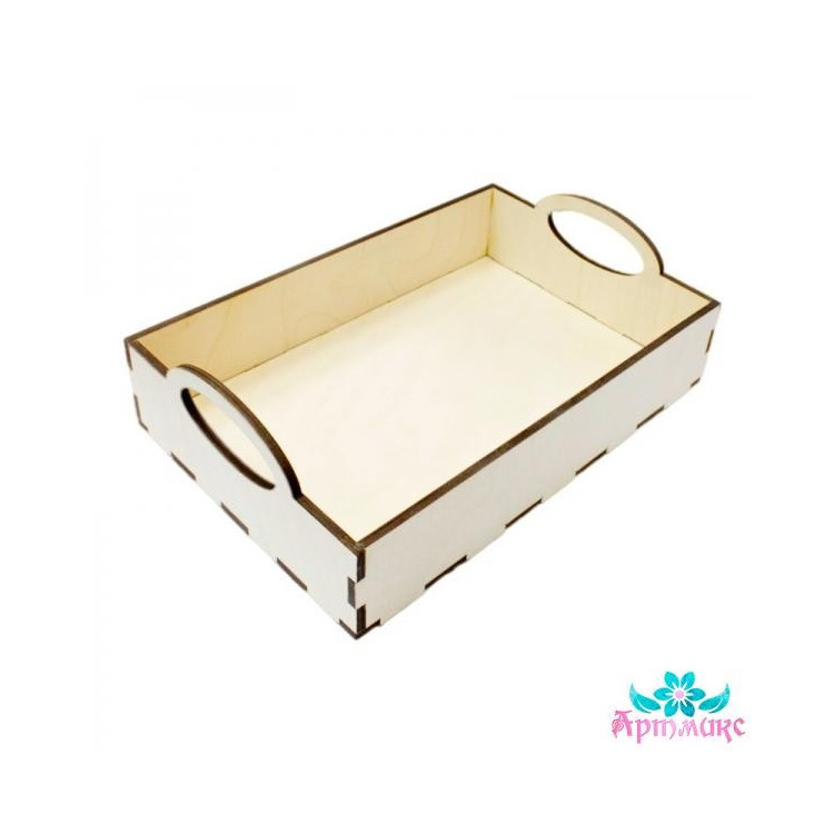 Plywood blank  Large tray No. 1 size: 30х20х9 cm AM777509F