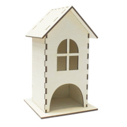 Plywood blank "Tea house" size: 22х10 cm  AM777653F