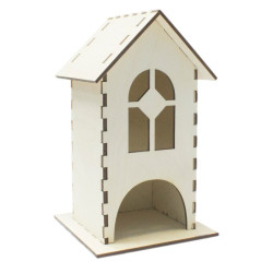 Plywood blank  "Tea house" size: 22х10 cm AM777656F