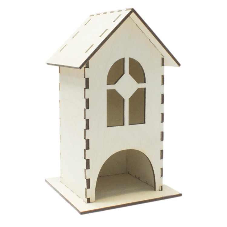 Plywood blank  "Tea house" size: 22х10 cm AM777656F