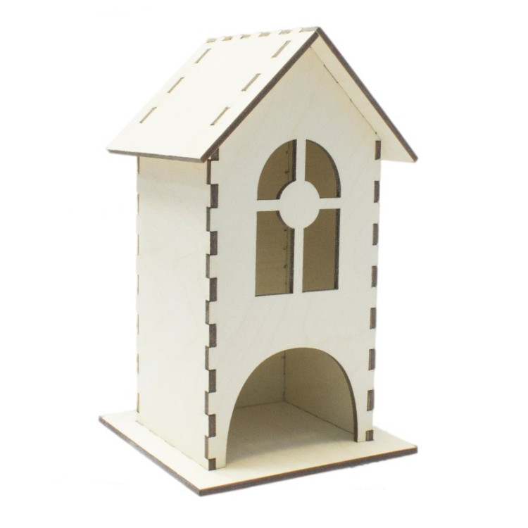 Plywood blank "Tea house" size: 22х10 cm AM777657F