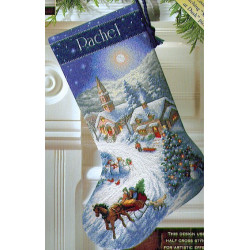 Slegh Ride Stocking D08712