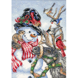 Snowman & Reindeer D08824