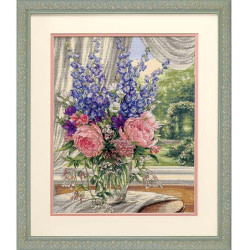 Peonies & Delphiniums D35257