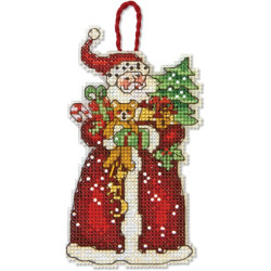 Santa Ornament D70-08895