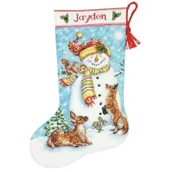 Winter Friends Christmas Stocking D70-08963